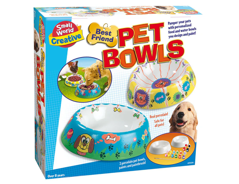 Small World Toys Best Friend Pet Bowls Arts & Crafts Playset