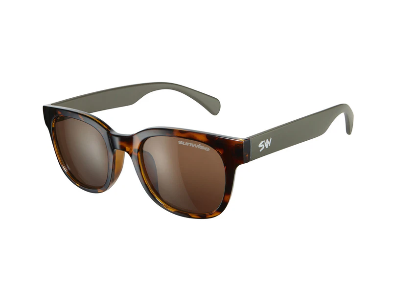 Sunwise Breeze Brown Lifestyle Sunglasses Unisex