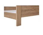 Jason Queen Bed Frame- Dark oak