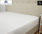 Logan & Mason Platinum Long Single Bed Fitted Sheet Set - Linen