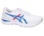 ASICS Men's GEL-Nimbus 22 Running Shoes - White/Electric Blue 3