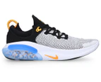 Nike Men's Joyride Run Flyknit Running Shoes - Black/White/University Blue/Laser Orange