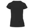 J.Crew Women's Stretch Short Sleeve Tee / T-Shirt / Tshirt - Black