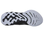 Nike Men's React Infinity Run Flyknit Running Shoes - Black/Silver/Grey