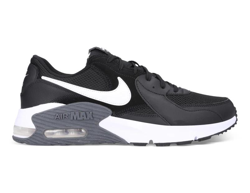 Nike Men's Air Max Excee Sneakers - Black/White/Dark Grey