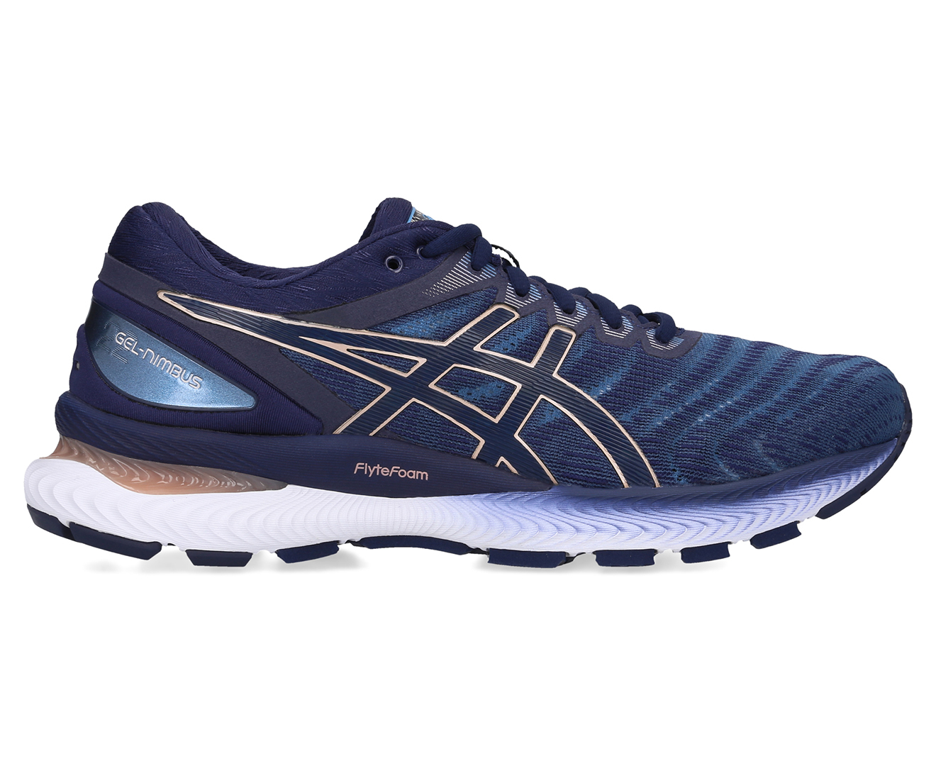 ASICS Women's GEL-Nimbus 22 Running Shoes - Grey Floss/Peacoat | Catch ...