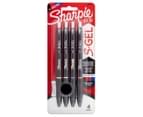 Sharpie S-Gel Pens 4-Pack - Black/Blue/Red 1