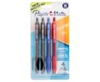 Paper Mate Profile Gel Pens 4-Pack - Black/Blue/Red 1