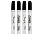 Sharpie Metal Bullet Permanent Markers 4-Pack - Black