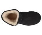 Opal Ugg Unisex Mini Sheepskin Boots - Black/White