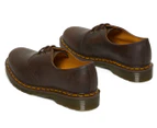 Dr. Martens Unisex 1461 Crazy Horse Leather Shoes - Dark Brown