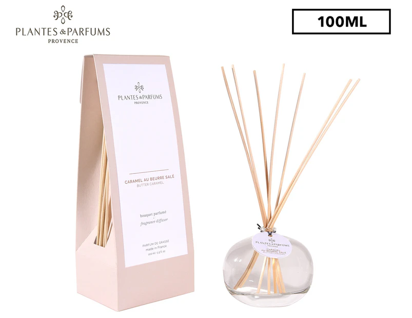 Plantes & Parfums Butter Caramel Fragrance Reed Diffuser 100mL