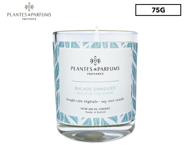 Plantes & Parfums Walk in the Snow Perfumed Candle 75g