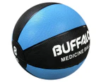 Buffalo Sport 8kg Rubber Medicine Ball - Blue
