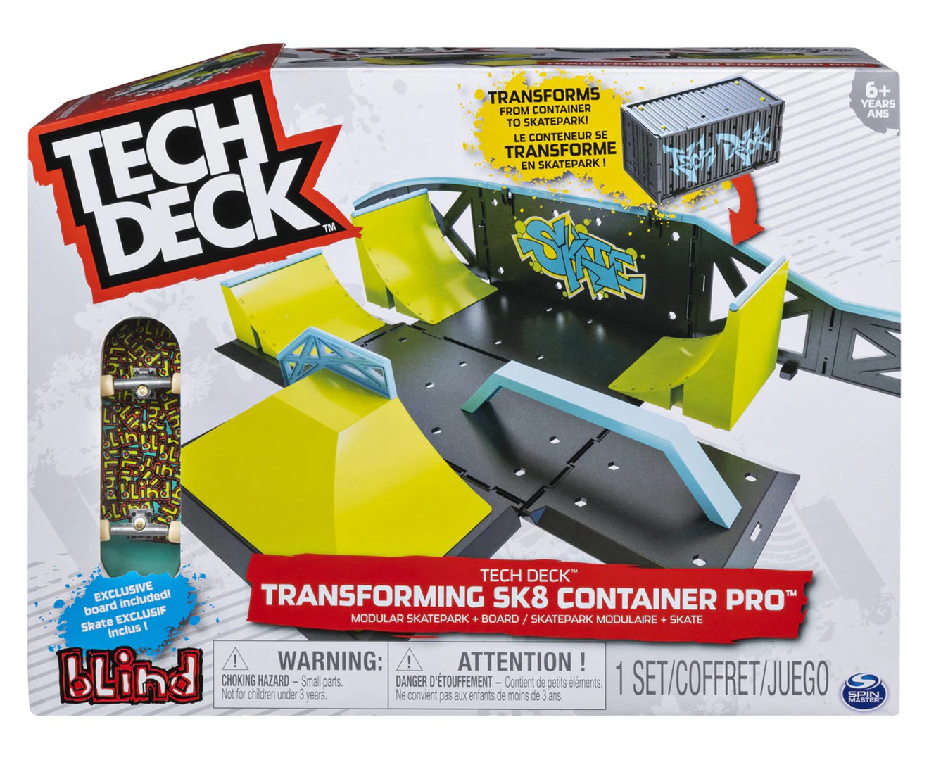 TECH DECK, Zero Pro Series Finger Board with Storage Display,  Built for Pros; Authentic Mini Skateboards, Kids Toys for Ages 6 and up :  Toys & Games