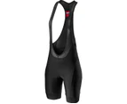 Castelli Prima Womens Bib Shorts Black/Dark Grey 2021