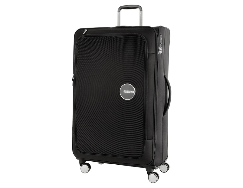 American Tourister 81cm Large Curio Expandable Softside Luggage / Suitcase - Black