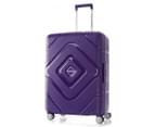 American Tourister 66cm Medium Trigard Hardcase Luggage / Suitcase - Purple 1