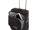 American Tourister 55cm Small Curio Expandable Softside Luggage / Suitcase - Black