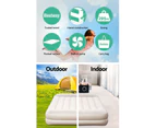 Bestway Air Bed Beds Mattress Queen Size Sleep Built-in Pump Camping Inflatable
