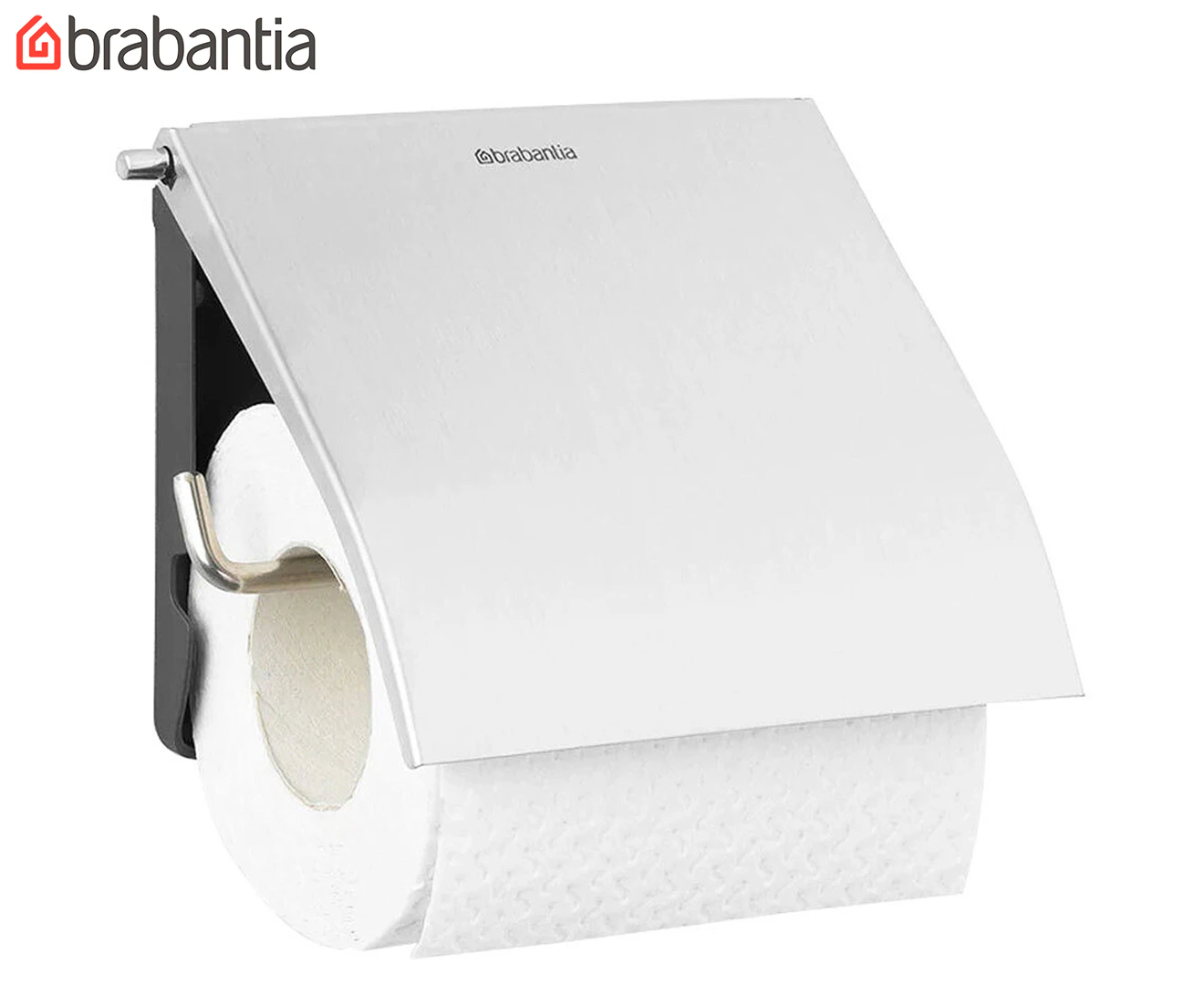 Brabantia Toilet Roll Holder - Matte Steel