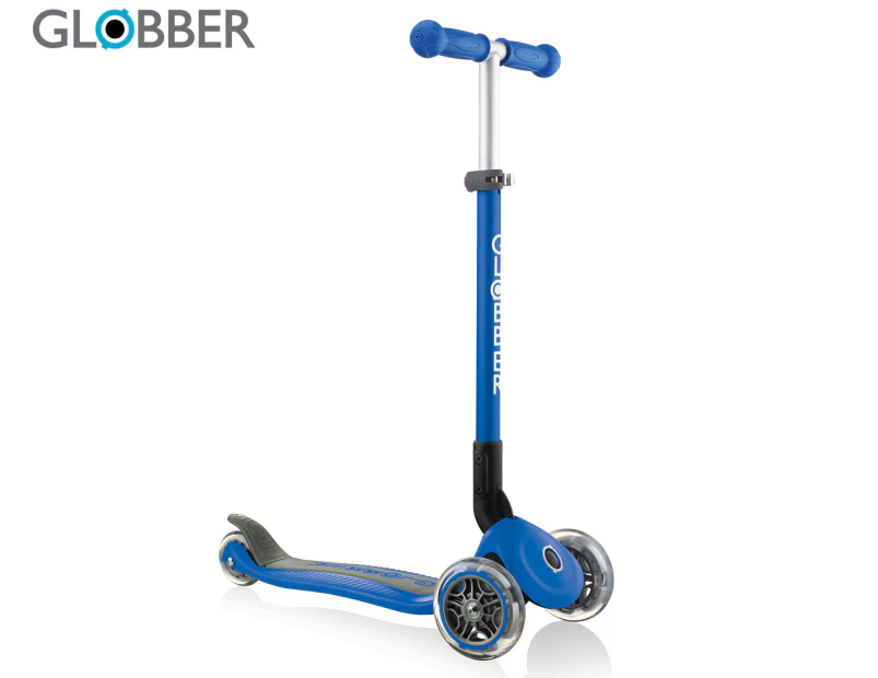 Globber Primo Foldable Kids' Scooter - Navy Blue
