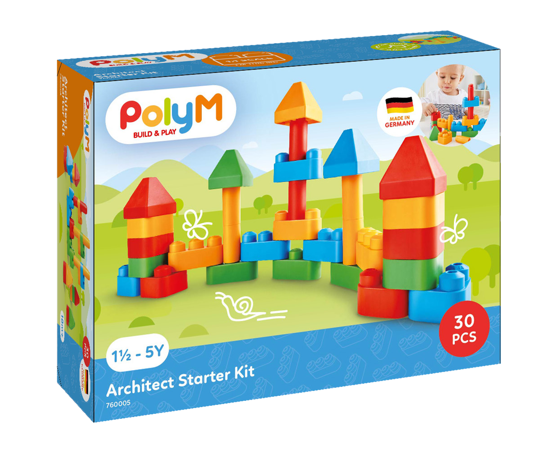 Poly m cheap building blocks