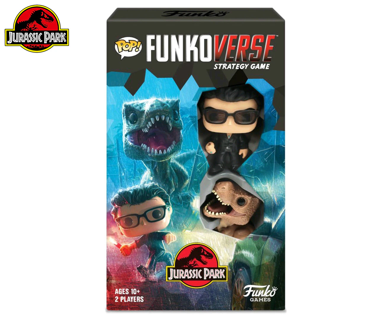 Funko Jurassic Park 2-Pack Expansion for Funkoverse Strategy Game