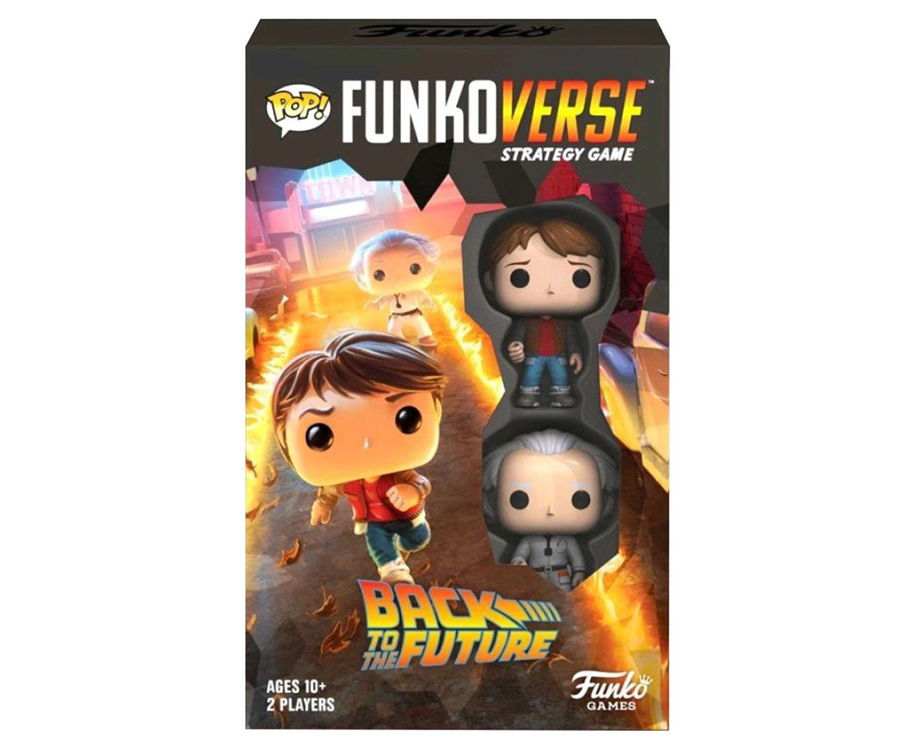 Funko Back to the Future 2-Pack Expansion for Funkoverse Strategy Game