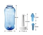 Waterpulse Nasal Wash Bottle & Rinse Salt Kit 3