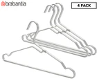 Brabantia Aluminium Clothes Hanger 4-Pack - Silver