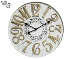 Willow & Silk 60cm Extra Large French Charm Wall Clock