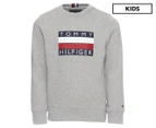 Tommy Hilfiger Boys' Essential Sweatshirt - Grey Heather