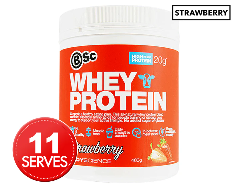 BSC Whey Protein Strawberry 400g