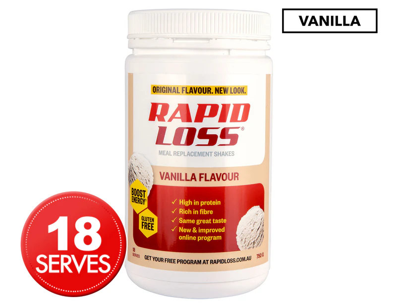 Rapid Loss Meal Replacement Shake Vanilla 750g
