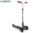 Globber Master 3 Wheel Push Foldable Scooter - Black/Red