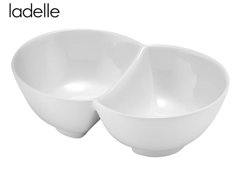 Ladelle Classica Twin Bowl - White