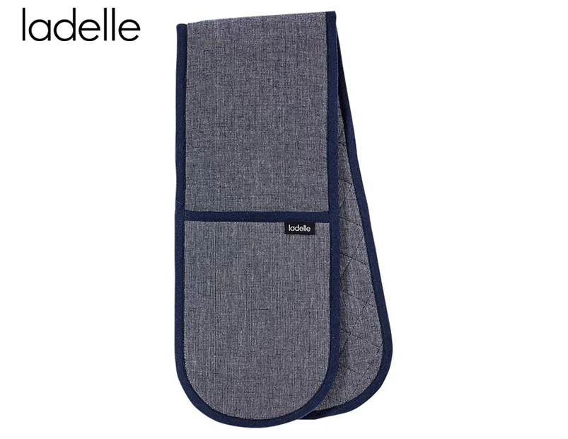 Ladelle Eco Recycled Double Oven Mitt - Navy