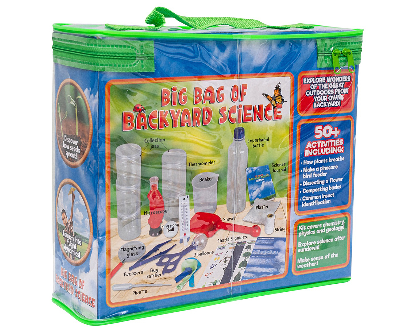 Science To The Max 32-Piece Big Bag Of Backyard Science Activity