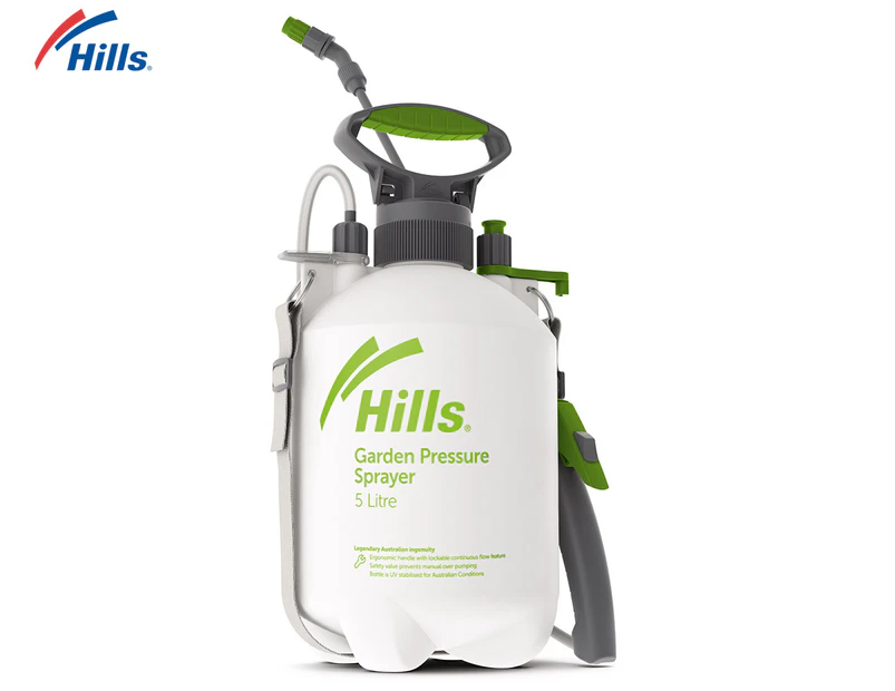 Hills 5L Garden Pressure Pump Sprayer