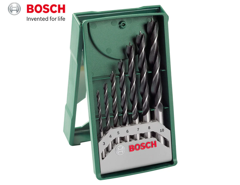 Bosch 7-Piece Mini X-Line Wood Drill Bit Set