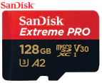 Sandisk 128GB Extreme Pro MicroSDXC UHS-I  Class 10 Memory Card