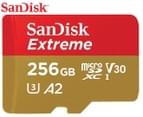 SanDisk 256GB Extreme MicroSDXC Class 10 Memory Card 1