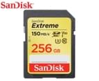 SanDisk 256GB Extreme SDXC UHS-I Class 10 Memory Card 1