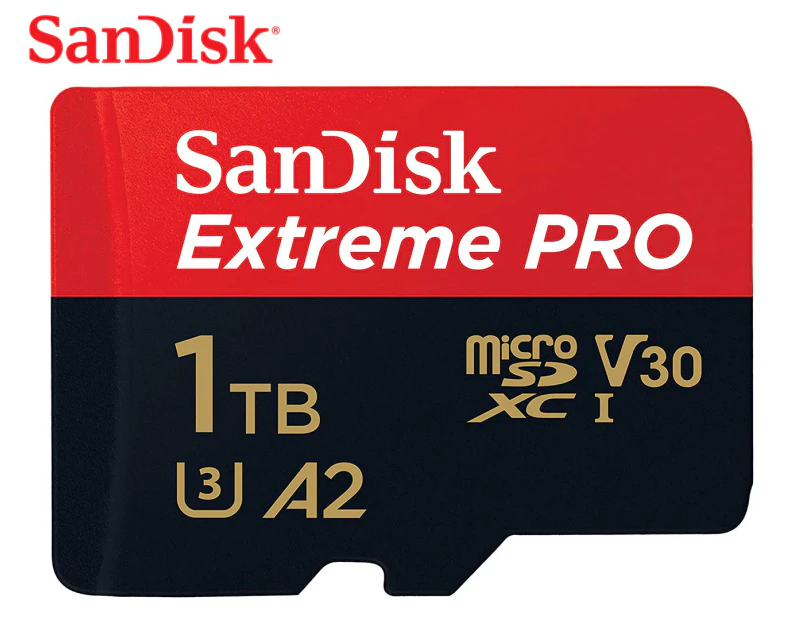 SanDisk 1TB Extreme Pro Class 10 SD Card