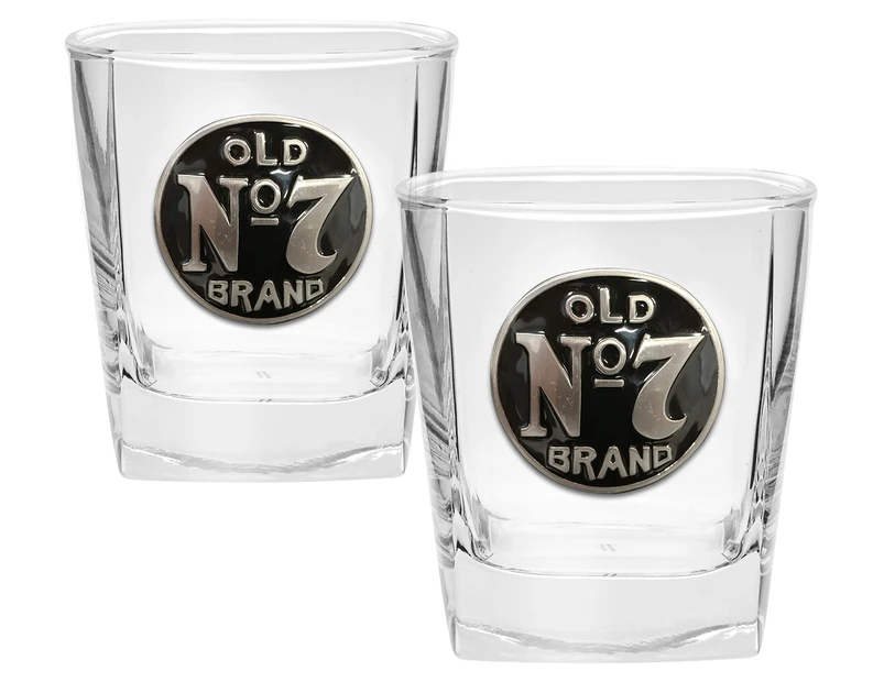 Jack Daniel's 2-Piece Old No.7 Spirit Glass Set