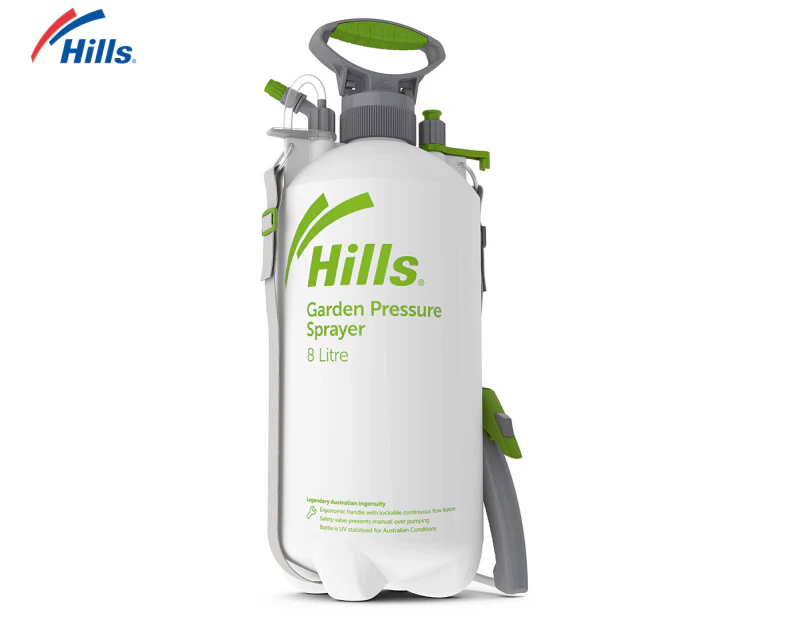 Hills 8L Garden Pressure Pump Sprayer