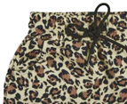 Dukes & Duchesses Girls' Wild Long Harem Pants - Leopard