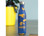 AFL 500mL West Coast Eagles Stainless Steel Wrap Bottle - Yellow/Blue