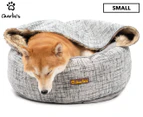 Charlie's 50x50cm Faux Fur Round Pet Bed - Small